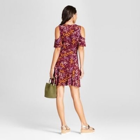 Cold Shoulder Fit & Flare Dress XXL - Picture 2 of 2